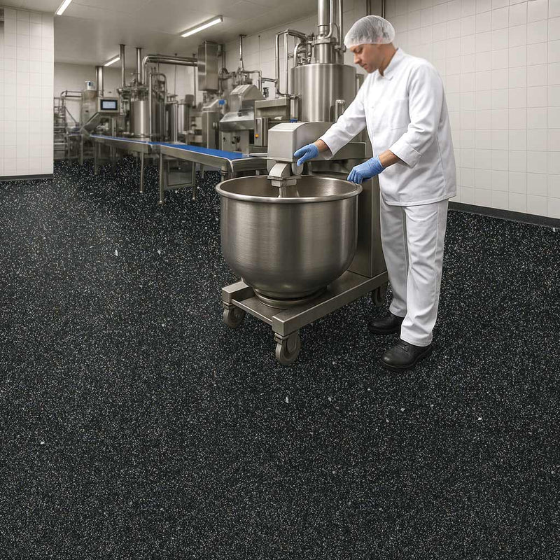 Forbo Safestep R12 Charcoal High Slip Resistant Safety Floor Covering Roll