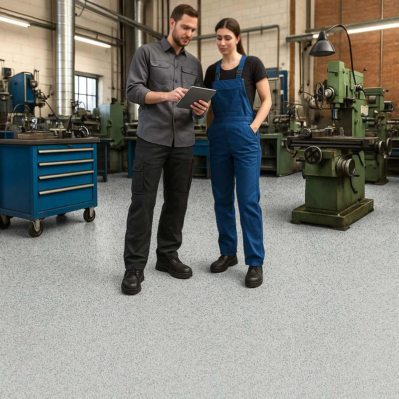 Forbo Safestep R12 Smoke High Slip Resistant Safety Floor Covering Roll