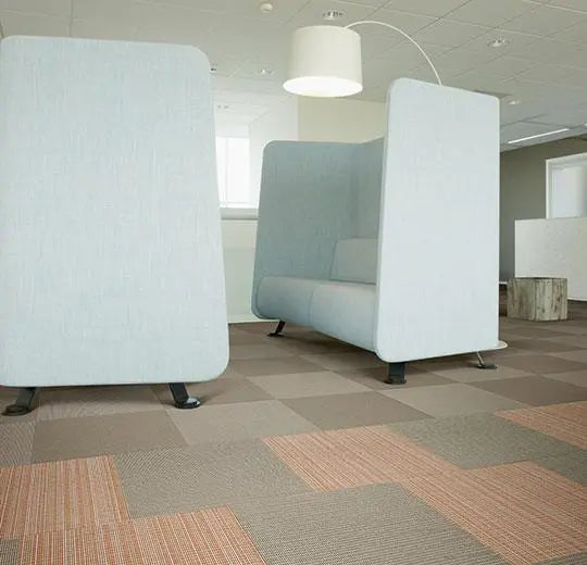 Forbo Flotex Cityscape Integrity² Leaf Textile Three Dimensional Flooring Tile