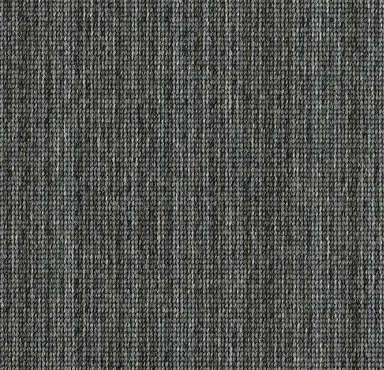 Forbo Tessera Struktur 2 Linear Järn+Grå Subtly Textured Tonal Stripes Carpet Tiles