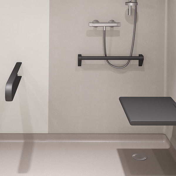 Onyx+ Greige Vinyl Wall Covering For Commercial Wet Room Applications