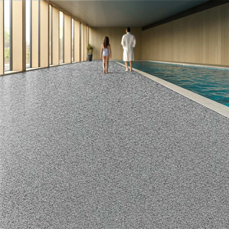 Omnaflor Vinyl Flooring Roll – Tempered Steel, 2mm, Weldable