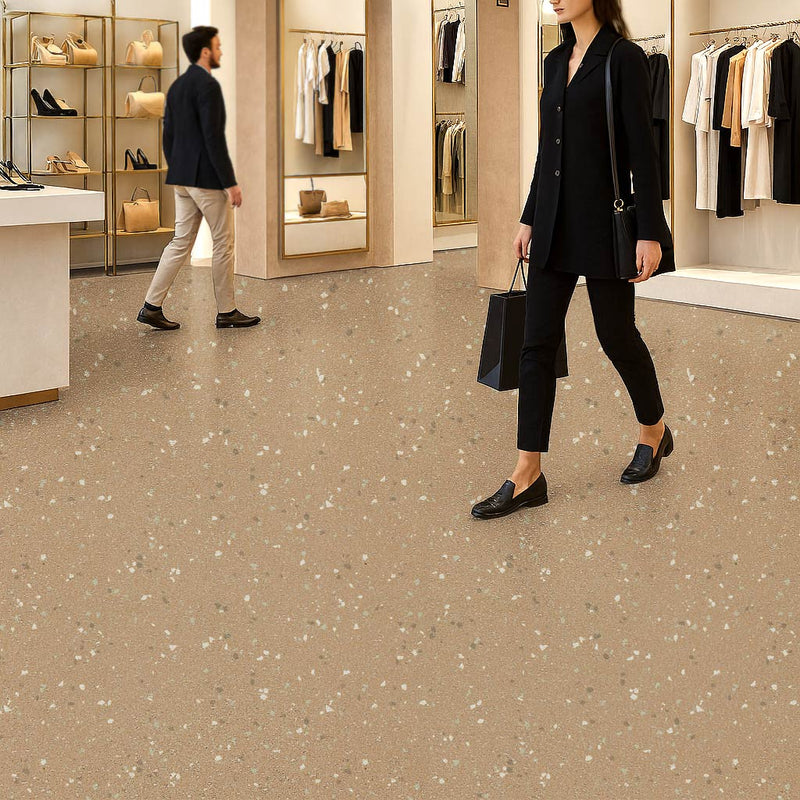 Zyrphan Nexliance Plaza Heavy Duty Vinyl Flooring For Foot