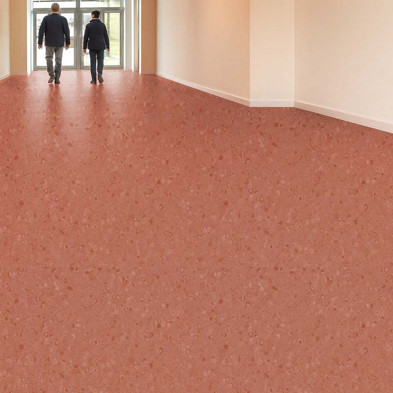 FloresistPro Vinyl Flooring Roll - Hibiscus, 2mm, Eco-Friendly