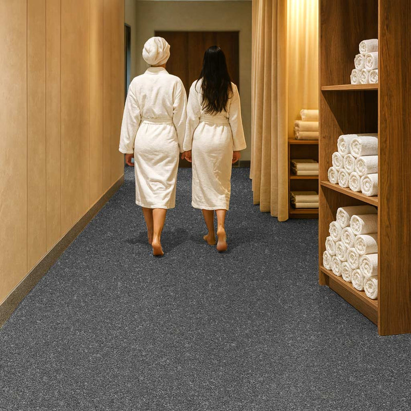 Omnaflor Griptium Vinyl Flooring – Aurora Grey, Durable & Stylish, Adhered Fit