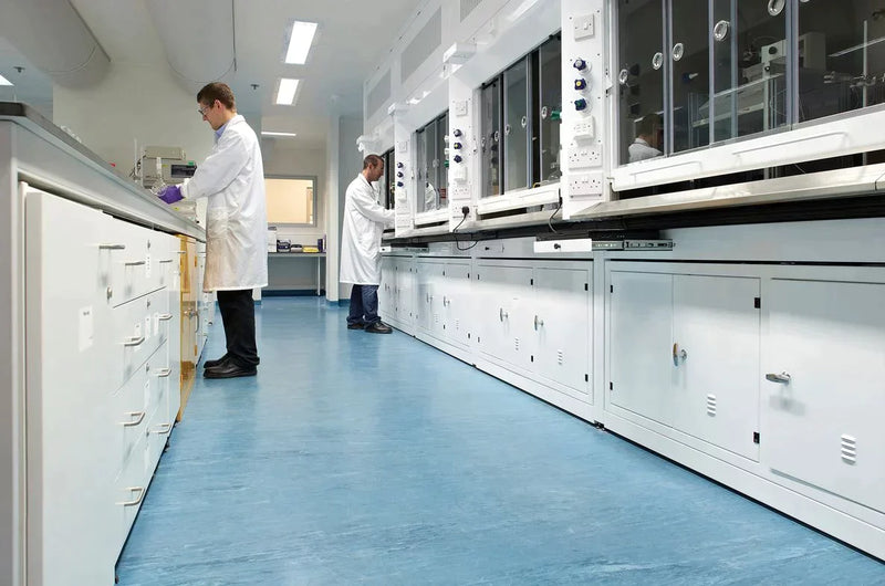 Standard XL Polar Grey Marbleised Homogeneous Highly Abrasion Resistant Safety Flooring Tile
