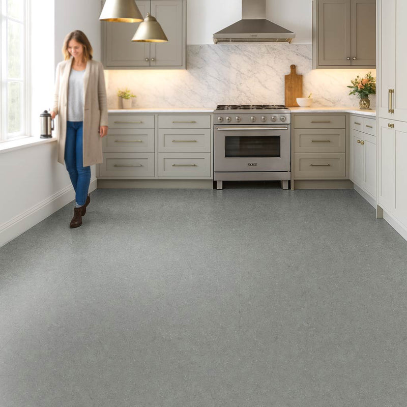 Omnaflor SilvexCore Vinyl Flooring - Slate Effect, PUR Finish