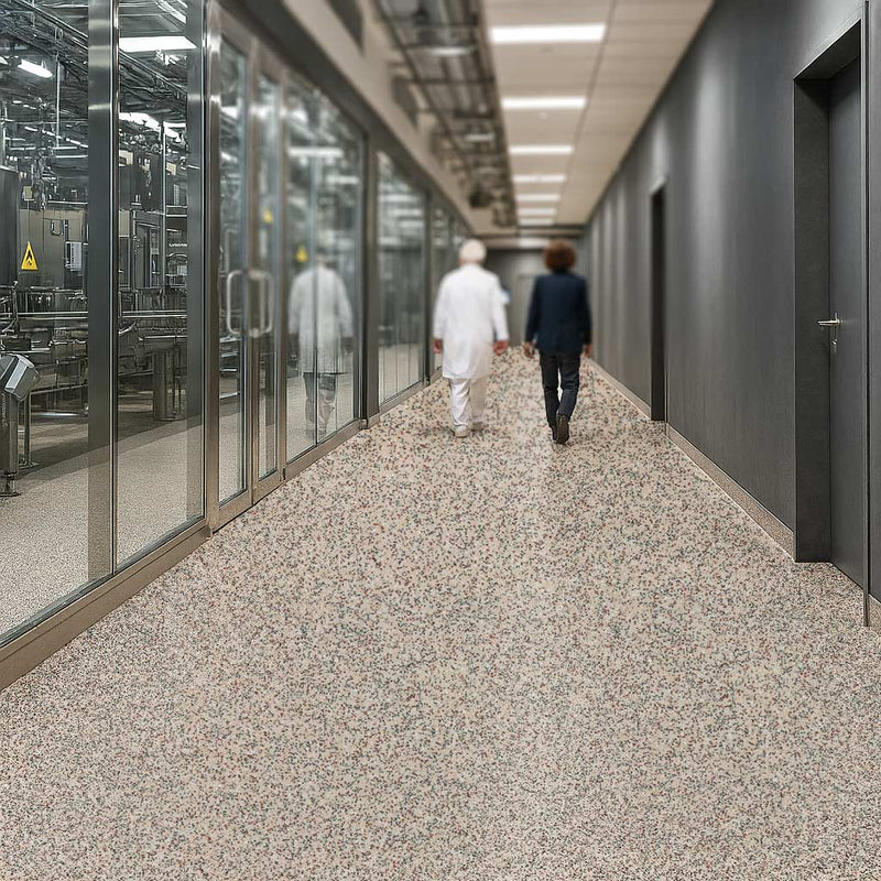 Zyrphan Nexliance Bone Heavy Duty Vinyl Flooring For Foot