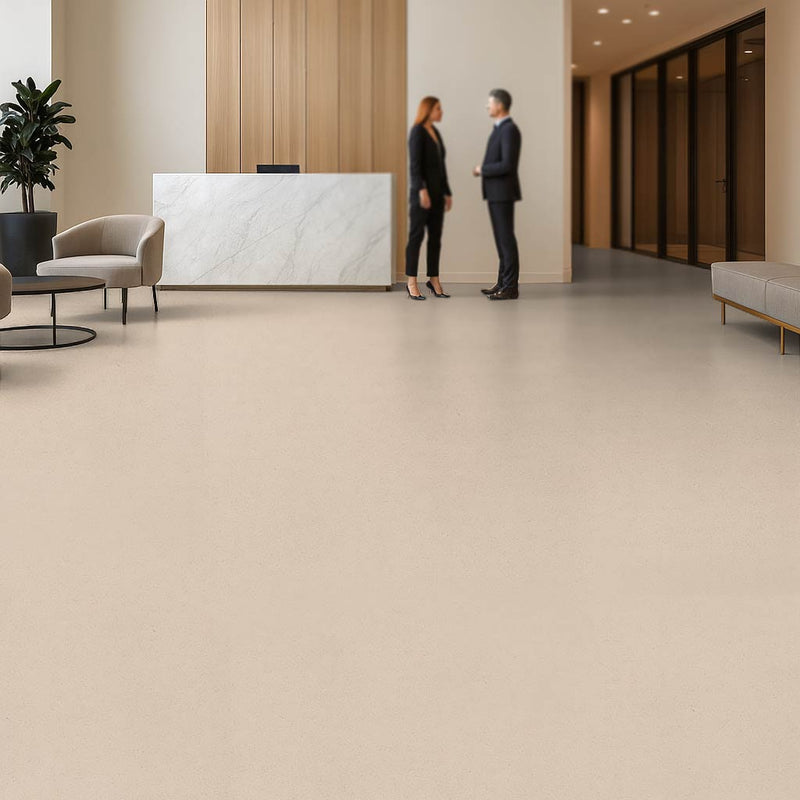 Vinyl Safety Flooring – Loose Lay, Durable PUR Finish, Mocha