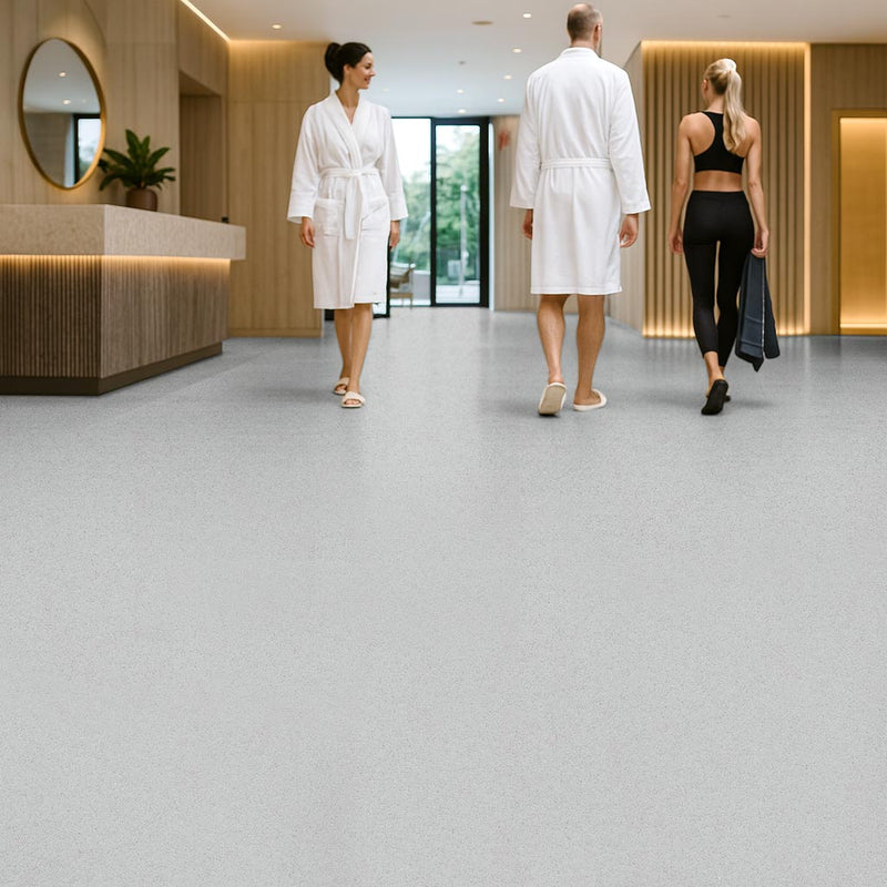 Loose Lay Vinyl Flooring with PUR Finish - Glacier Colour
