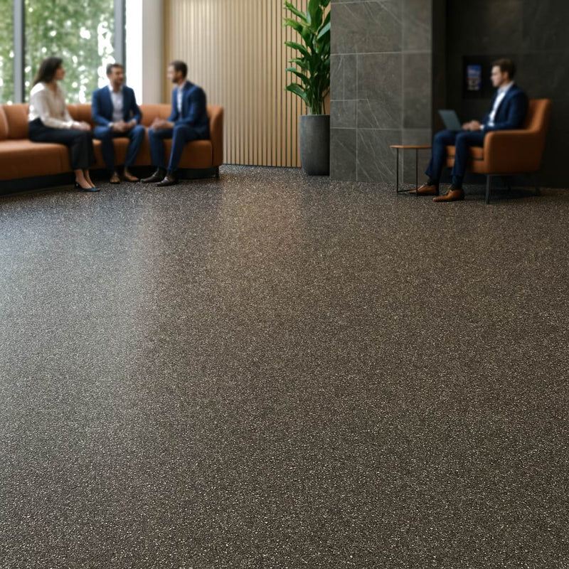 Omnaflor Silvexcore Vinyl Flooring – Jetstone Look, PUR Finish