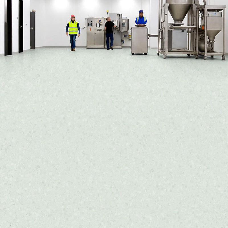 FloresistPro Vinyl Flooring Roll - Pastel Kelp, 2mm, Eco-Friendly