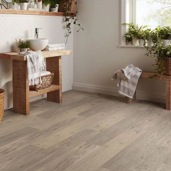 Camaro Loc PUR Grey Mountain Ash Luxury Interlocking Vinyl Safety Flooring Plank