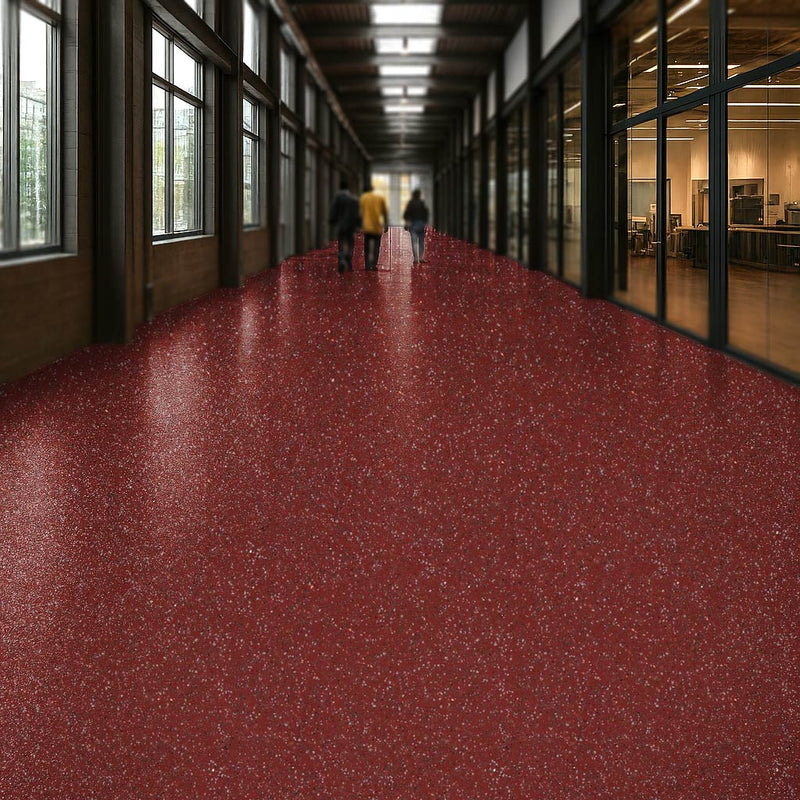 Zyrphan Nexliance Rust Heavy Duty Vinyl Flooring 2.5mm Thickness