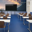 Altro Fortis Titanium Shadow Extruded semi-rigid Bump Resistant Safety Wall PVC sheet