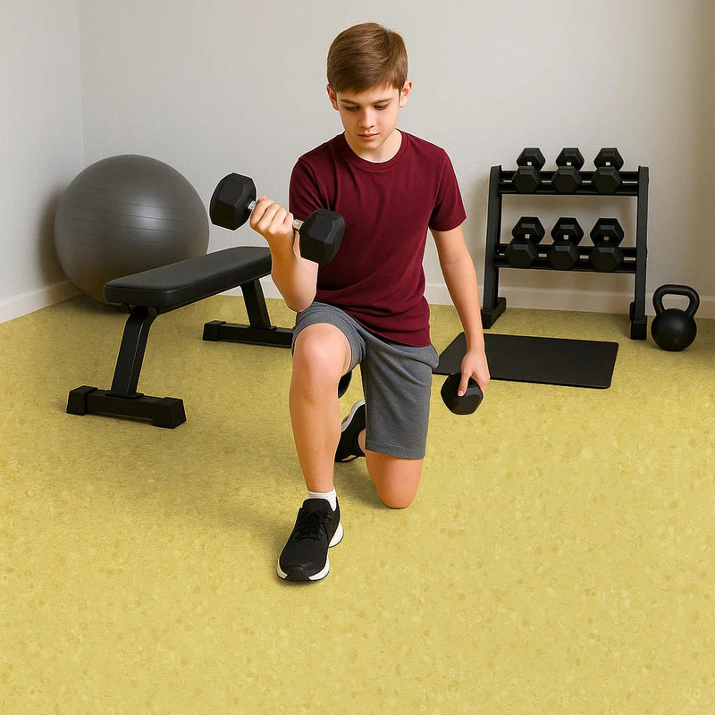 FloresistPro Vinyl Flooring Roll – Hay, 2mm, Eco-Friendly Design
