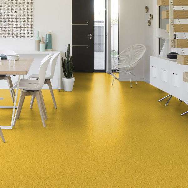 Gerflor Mipolam Affinity Mango Homogeneous Vinyl Floor Covering Roll For High Traffic Areas