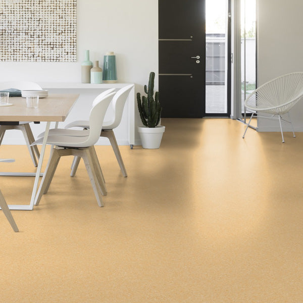 Gerflor Mipolam Affinity Citrine Homogeneous Vinyl Floor Covering Roll For High Traffic Areas