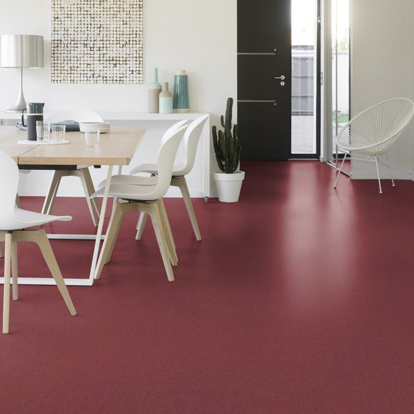 Gerflor Mipolam Affinity Ruby Homogeneous Vinyl Floor Covering Roll For High Traffic Areas