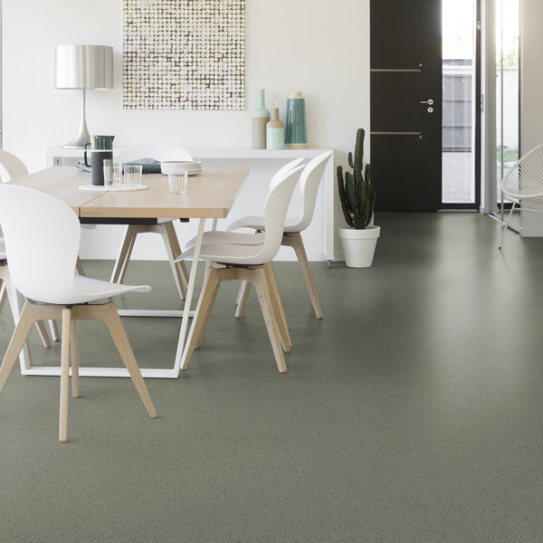 Gerflor Mipolam Affinity Olivine Homogeneous Vinyl Floor Covering Roll For High Traffic Areas