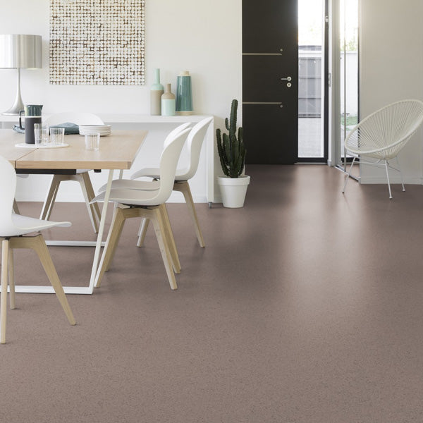 Gerflor Mipolam Affinity Greige Homogeneous Vinyl Floor Covering Roll For High Traffic Areas