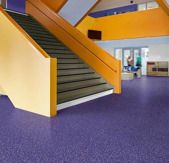 Forbo Modulup Compact Blue Graphito Loose Lay Floor Covering Roll