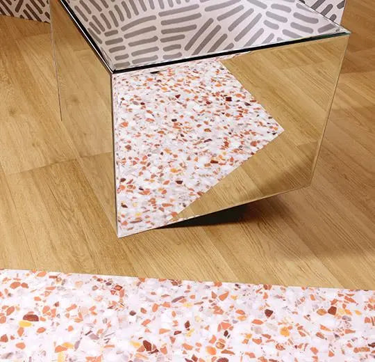 Forbo Modulup Compact Coral Terrazzo Loose Lay Floor Covering Roll