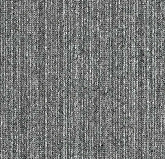 Forbo Tessera Struktur 2 Linear Grå+Måne Subtly Textured Tonal Stripes Carpet Tiles