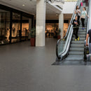 Saga² Rough Textile Beige Multi Layered Vinyl Tile For High Traffic Areas