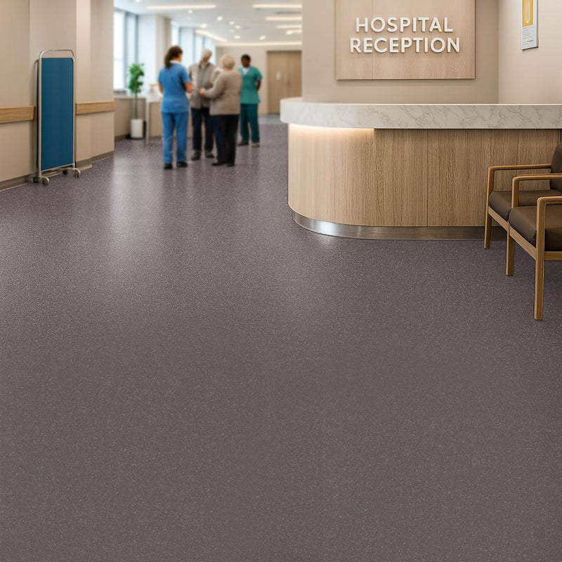 Loose Lay Vinyl Flooring - Durable PUR Finish, Americano