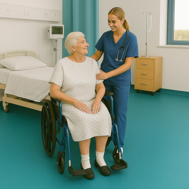 Aquatraxen Safety Vinyl Flooring – Slip-Resistant, Wet & Dry Use