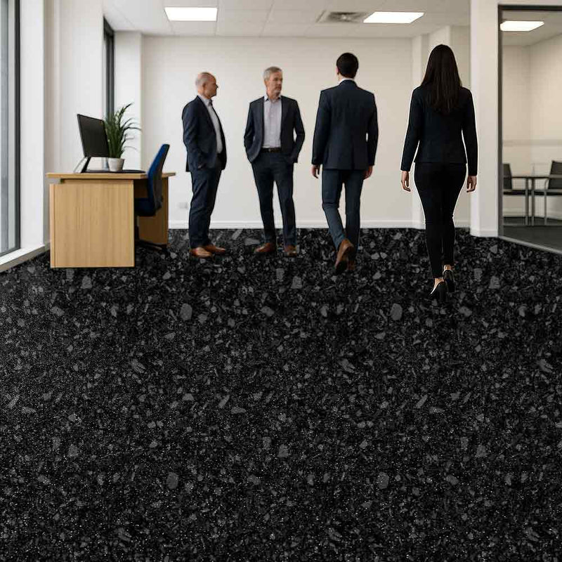 Zyrphan Floctave Flooring Roll – Montezuma,  Low Slip, Acoustic Comfort