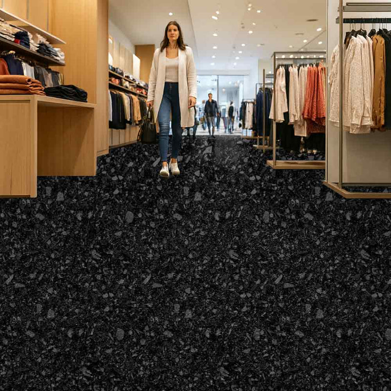 Zyrphan Floctave Flooring Roll – Montezuma,  Low Slip, Acoustic Comfort