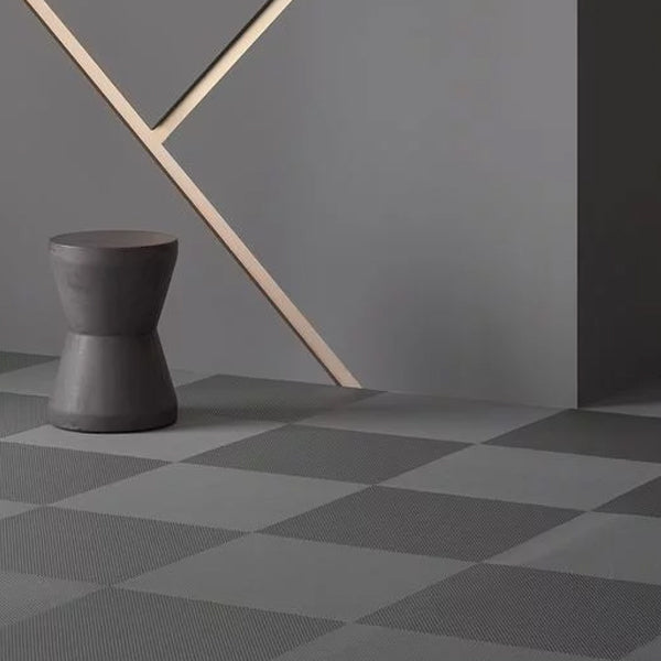 Wovon Oyster Braid Impact Sound Reductive Interwoven Vinyl Tile