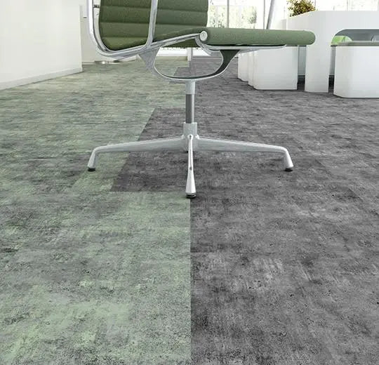 Forbo Flotex Concrete Cloud Flocked Floor Covering Carpet Planks