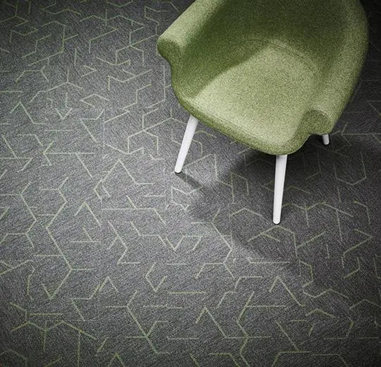 Forbo Flotex Triad Green Line Stain-resistant Textile Safety Flooring Planks