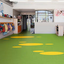 Classic Mystique PUR Lemon Zest Homogeneous Chemical Reesistant Safety Flooring Roll