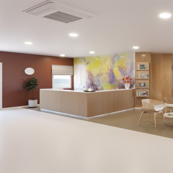 Altro Contrax Dusky Blue Slip-Resistant Safety Flooring Roll