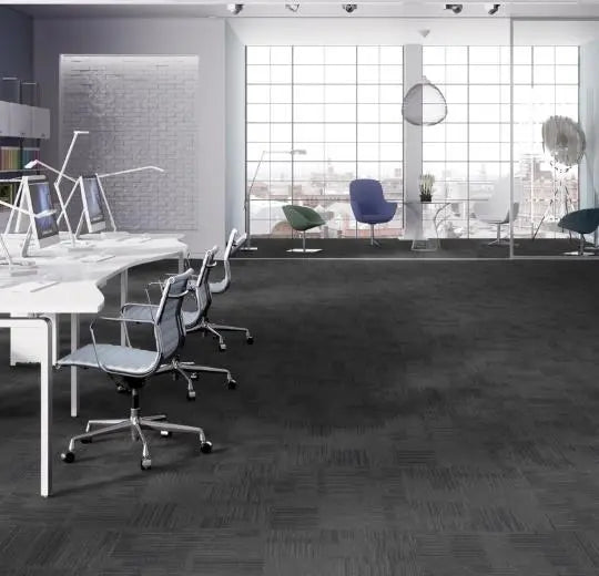 Forbo Tessera Inline Onyx Infused Carpet Tiles