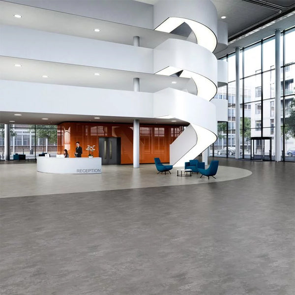 Polyflor Expona Flow Autumn Rain Wood Effect Vinyl Sheet Floor Coverings