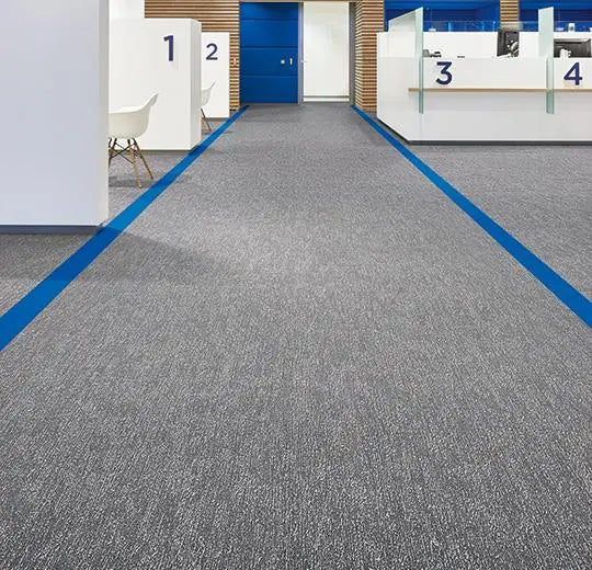 Forbo Flotex Colour Canyon Limestone Anti-allergic Flocked Carpet Flooring Tile
