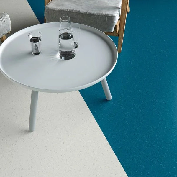 Palettone PUR Faded Denim Heavy-duty Homogeneous Vinyl Flooring With Tonal Chip Decoration Tile