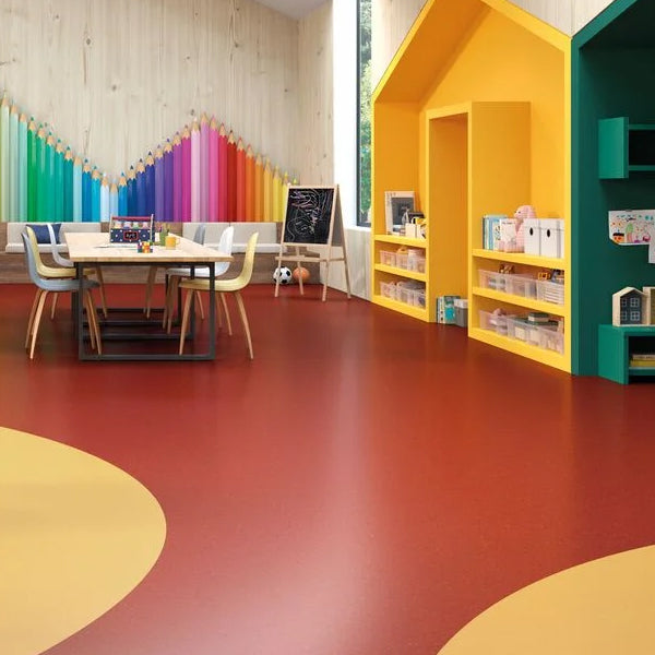 Palettone PUR Deep Space Heavy-duty Homogeneous Vinyl Flooring With Tonal Chip Decoration Roll