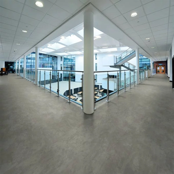 Polysafe Stone Fx Light Concrete Non Slip Safety Flooring Roll