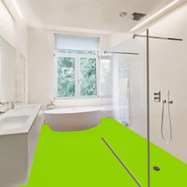 Altro Whiterock Chameleon Key Lime Colourful Hygienic Wall Cladding PVC Sheet