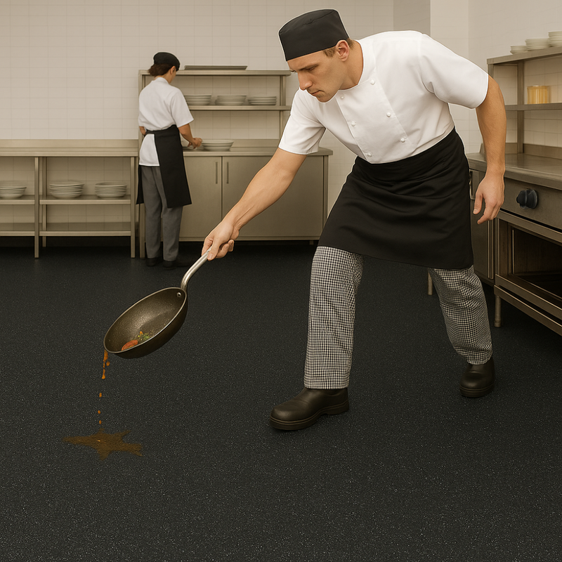 SafeStepX Safety Flooring – Slip-Resistant Vinyl