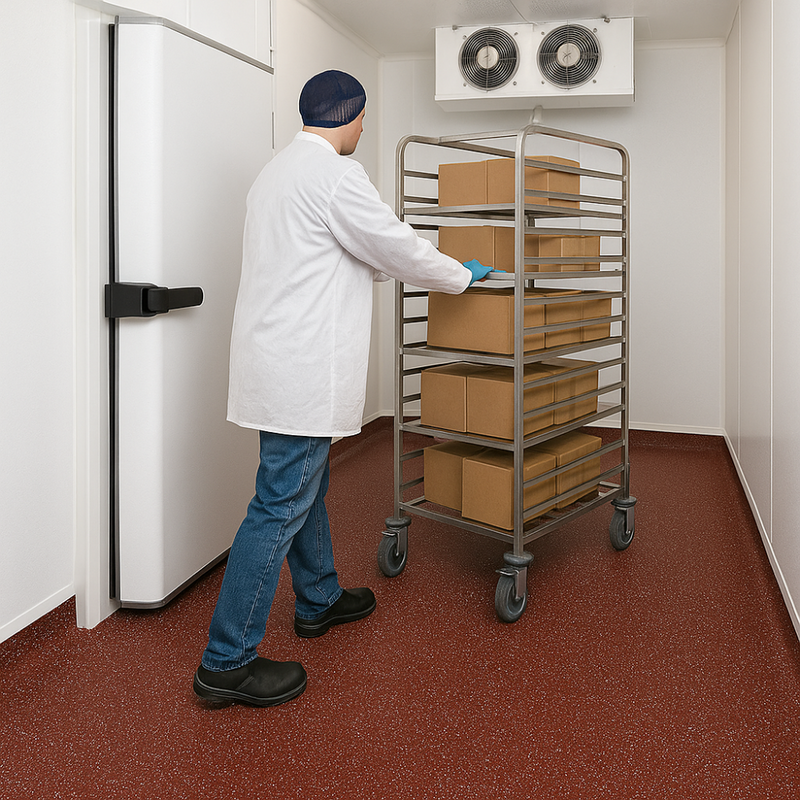 SafeStepX Russet Anti Fatigue Slip-Resistant