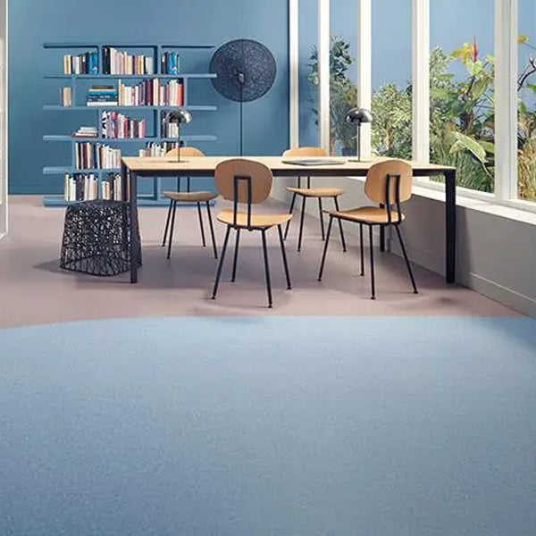 Forbo Sphera Element Contrast China Blue Homogeneous Vinyl Safety Flooring Roll