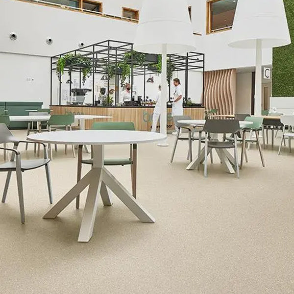 Forbo Sphera Element White Moss Homogeneous Vinyl Safety Flooring Roll