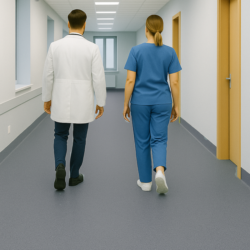 Duraflorix Safety Flooring – Storm, Slip-Resistant Vinyl Sheet